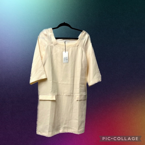 Sita Murt Dresses & Skirts - NWT Sita Murt Dress 42/US 8 Ecru Cream MSRP $238